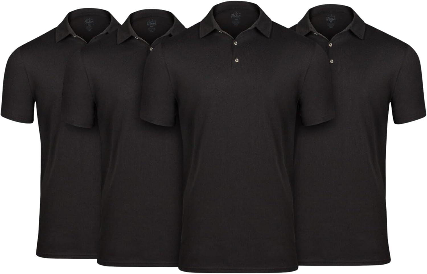 Fresh Clean Threads Mens Polo Shirts - Soft Fitted Premium Quality