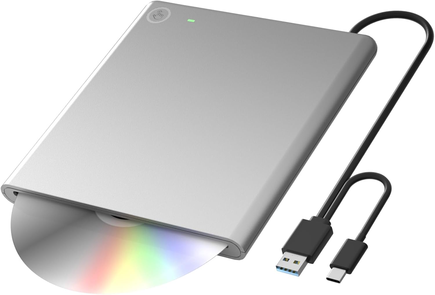 SuperDrive External DVD Drive - Plug & Play for Mac & PC