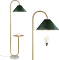 Stylish Modern Floor Lamp with Tray for Living Room and Office Decor