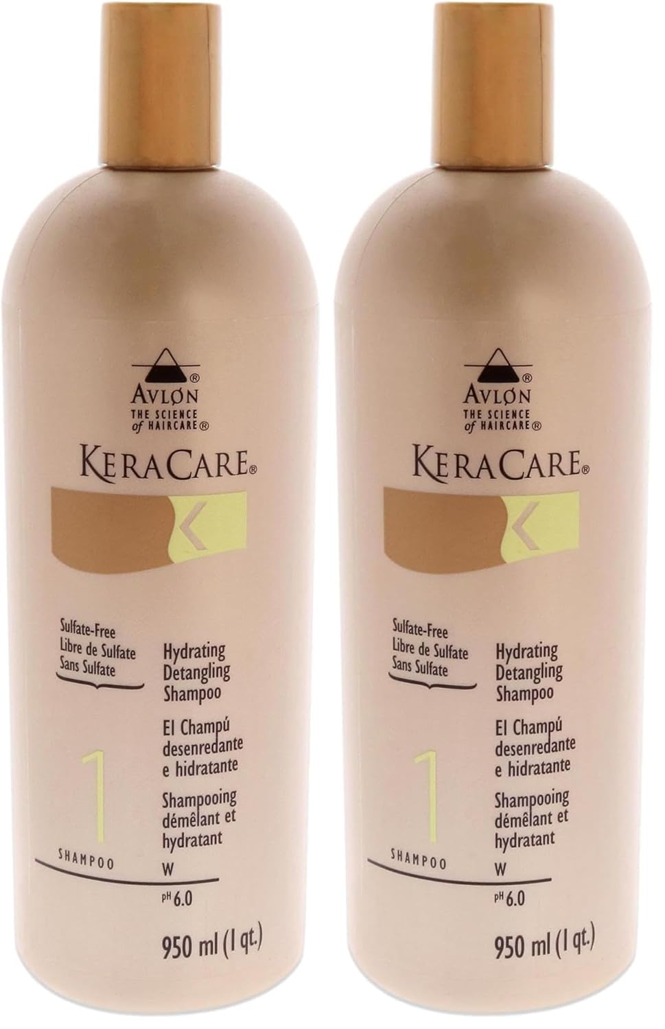 Avlon Keracare Hydrating Detangling Shampoo for Healthy Hair