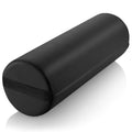 Jumbo Round Massage Table Bolster Pillow Pad 26 x 9 in - Black
