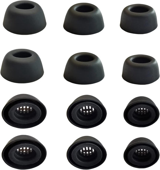 Enhance Sound: Luckvan Black Ear Tips