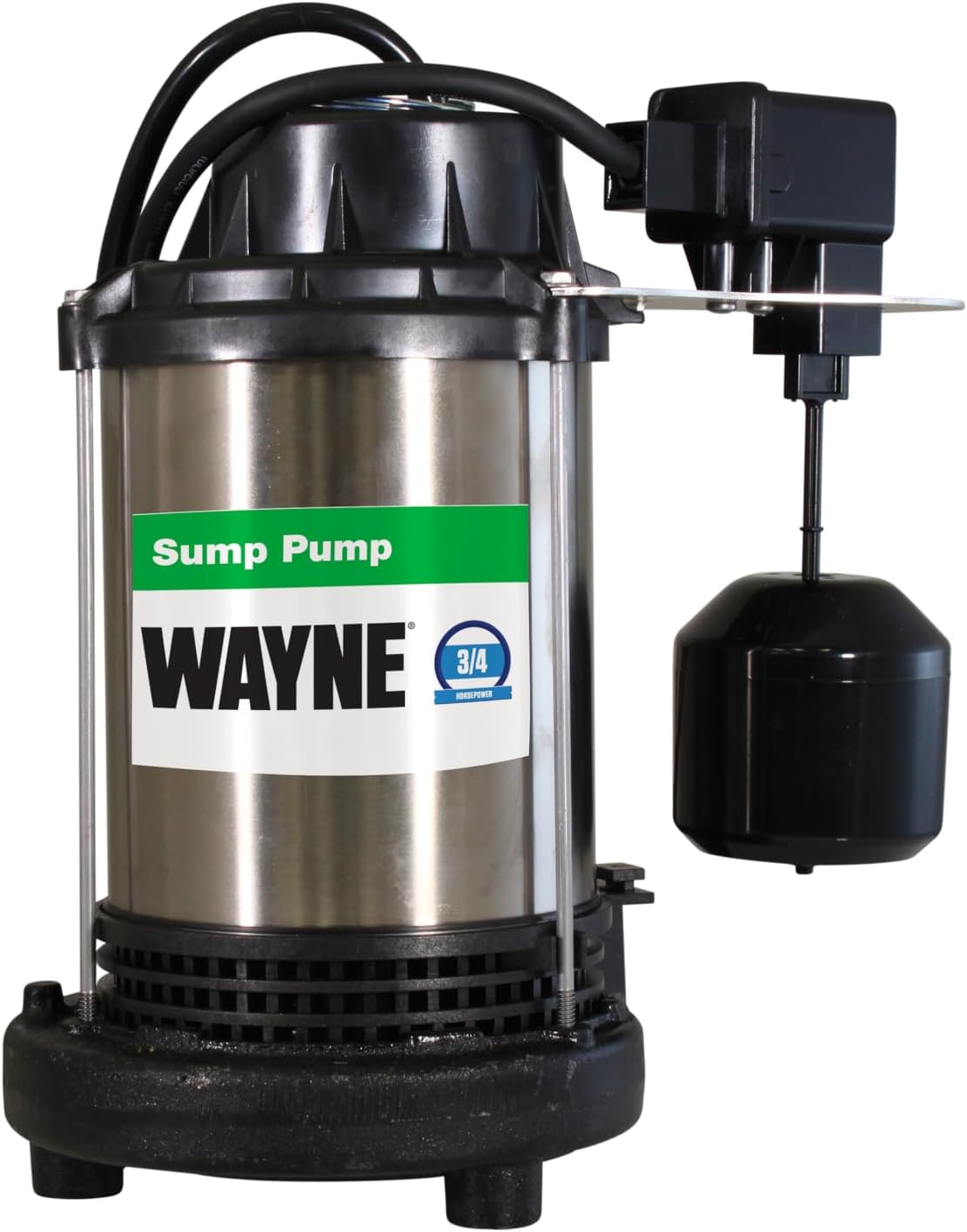 3/4 HP Heavy Duty Submersible Sump Pump - Efficient Water Removal