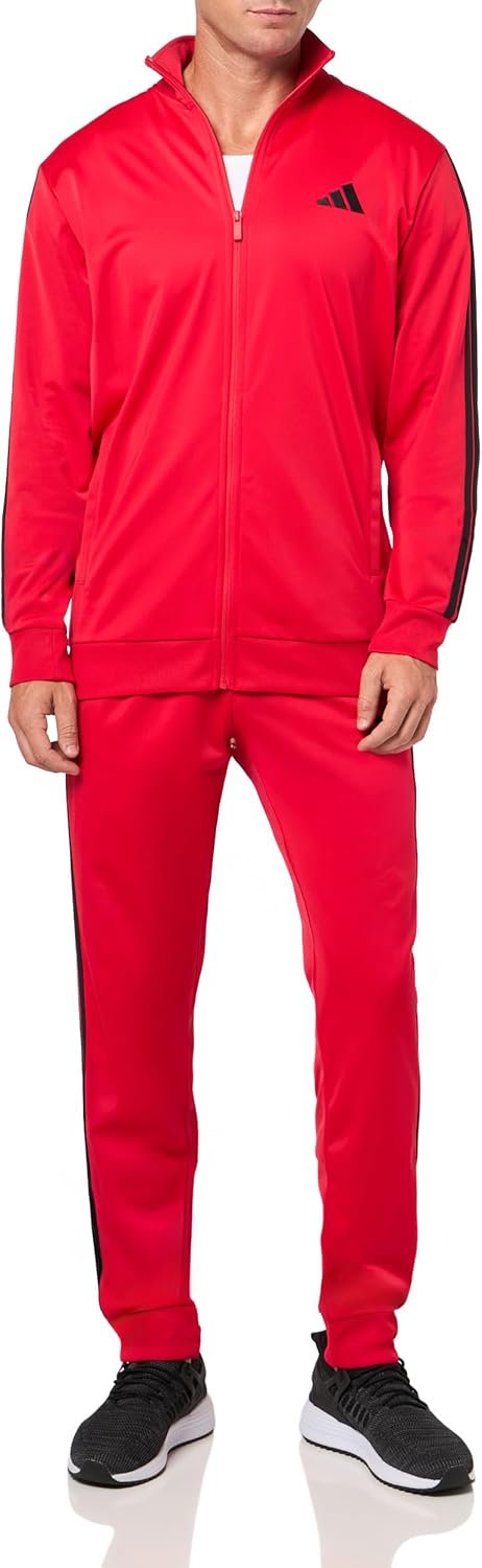 adidas mens Basic 3-stripes Tricot Track Suit for Active Style