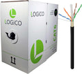 Cat6 Unshielded Direct Burial Cable 1000ft UTP - High Speed Ethernet