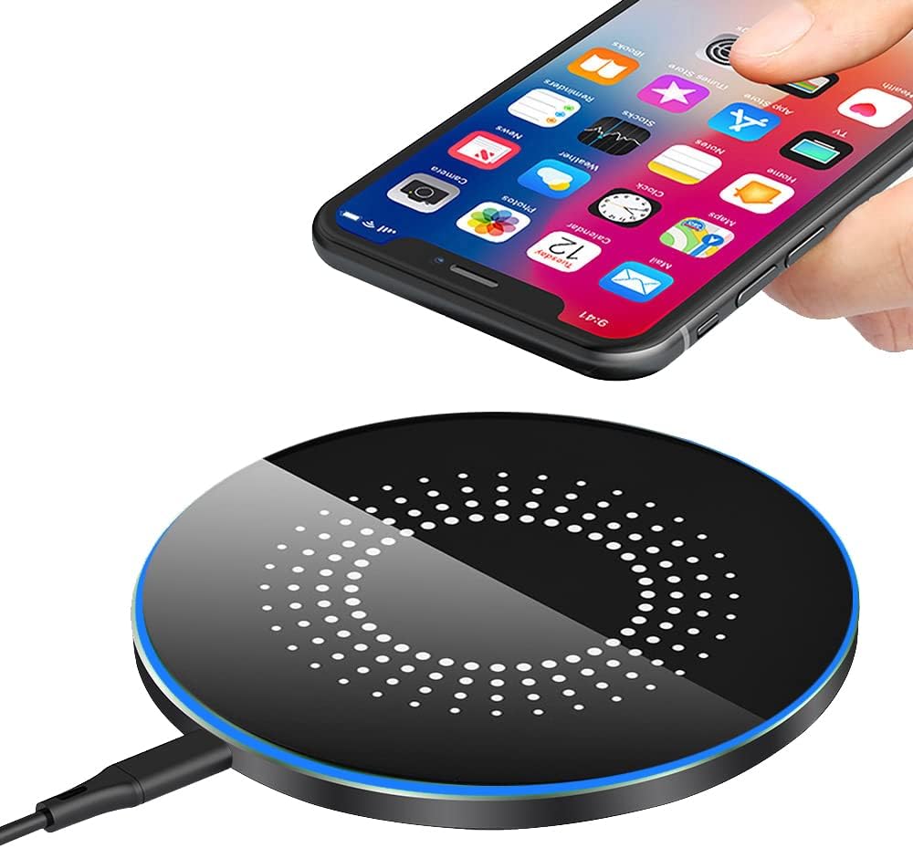 Wireless Fast Charger Pad | HONGYEE | Compatible with Samsung & iPhone
