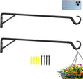 Extra Long 25 in Heavy-Duty Plant Hangers 2-Pack - Sturdy Reach