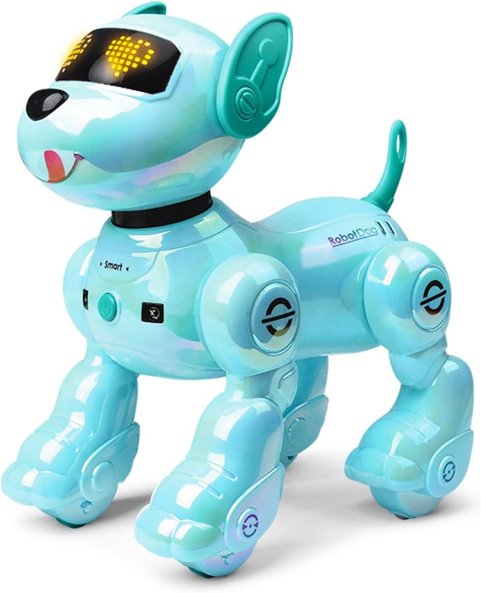VATOS New Kids Smart Remote Control Robot Dog with 17 Functions