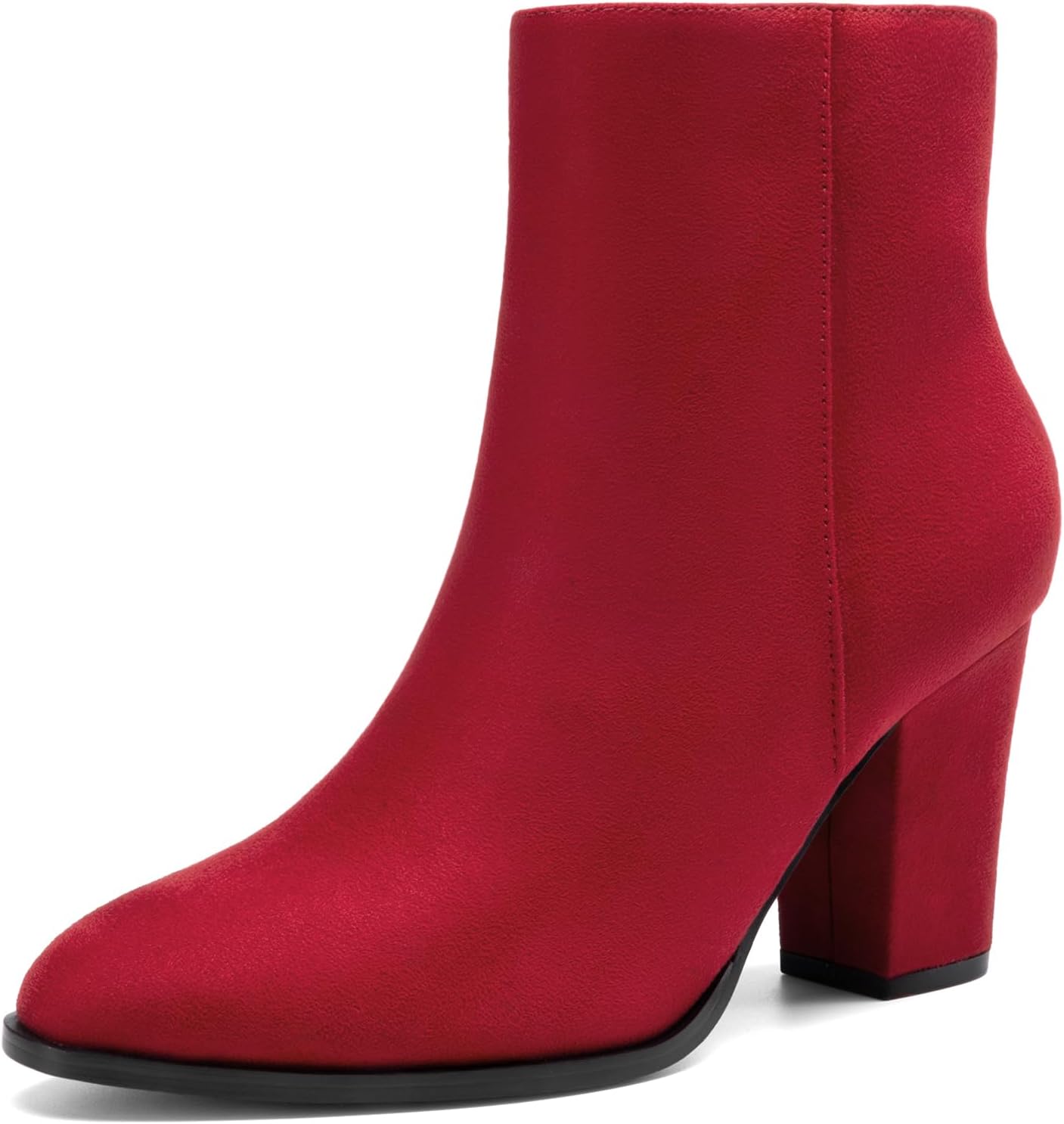 DREAM PAIRS Women's Ankle Boots with Chunky Block Heel Style