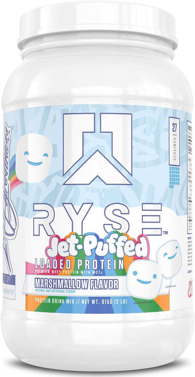 RYSE Loaded Protein Powder - Jet-Puffed Marshmallow Flavor
