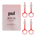PUL 2-in-1 Aligner Chewie & Removal Tool Pack of 4 - Travel Size Pink