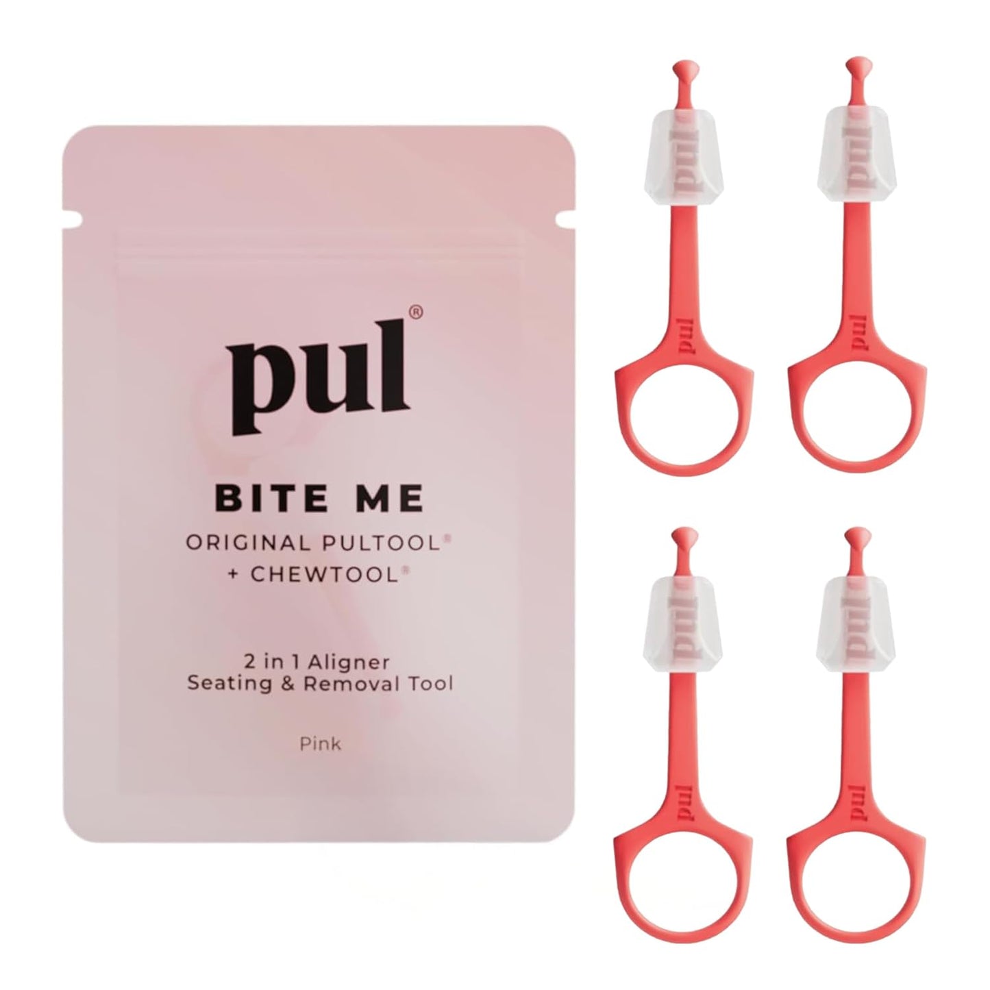 PUL 2-in-1 Aligner Seating Chewie & Removal Tool for Braces