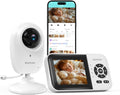 ebemate WiFi Video Baby Monitor 2.8in Display - Smart AI Alerts