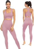 Workout Sets for Women 2 Piece High Waisted Seamless Leggings NOVA
