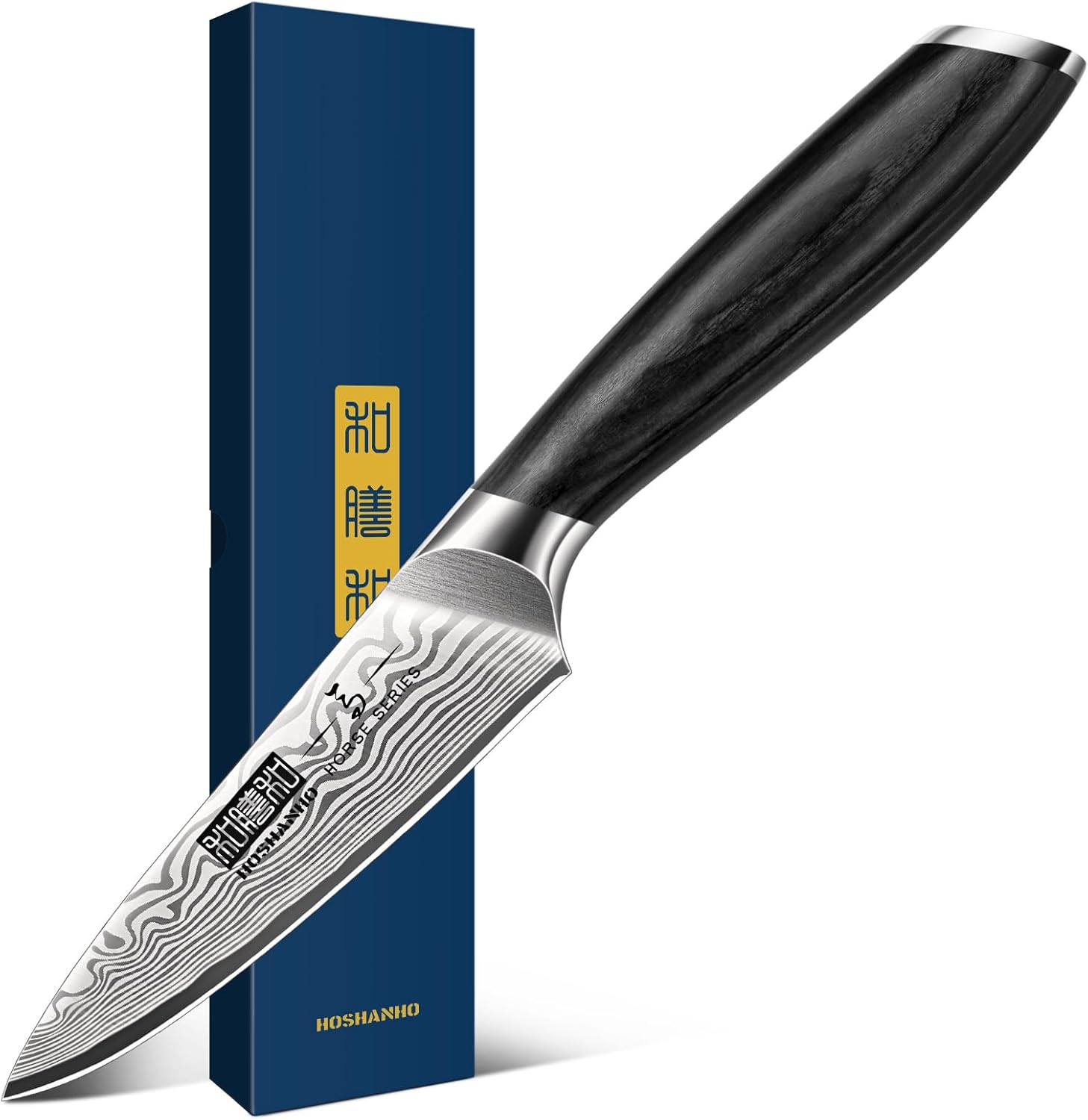 HOSHANHO Paring Knife 3.75 Inch for Precision Cutting Tasks