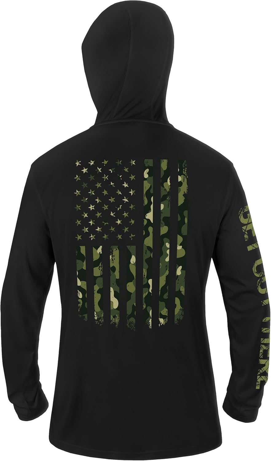 UPF 50+ Hooded Fishing Shirt - Sun Protection