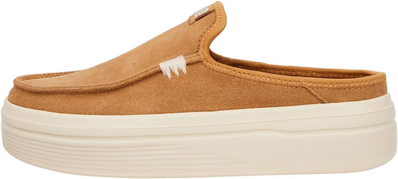 HEYDUDE Women's Austin Lift Platform Mule for Everyday Style