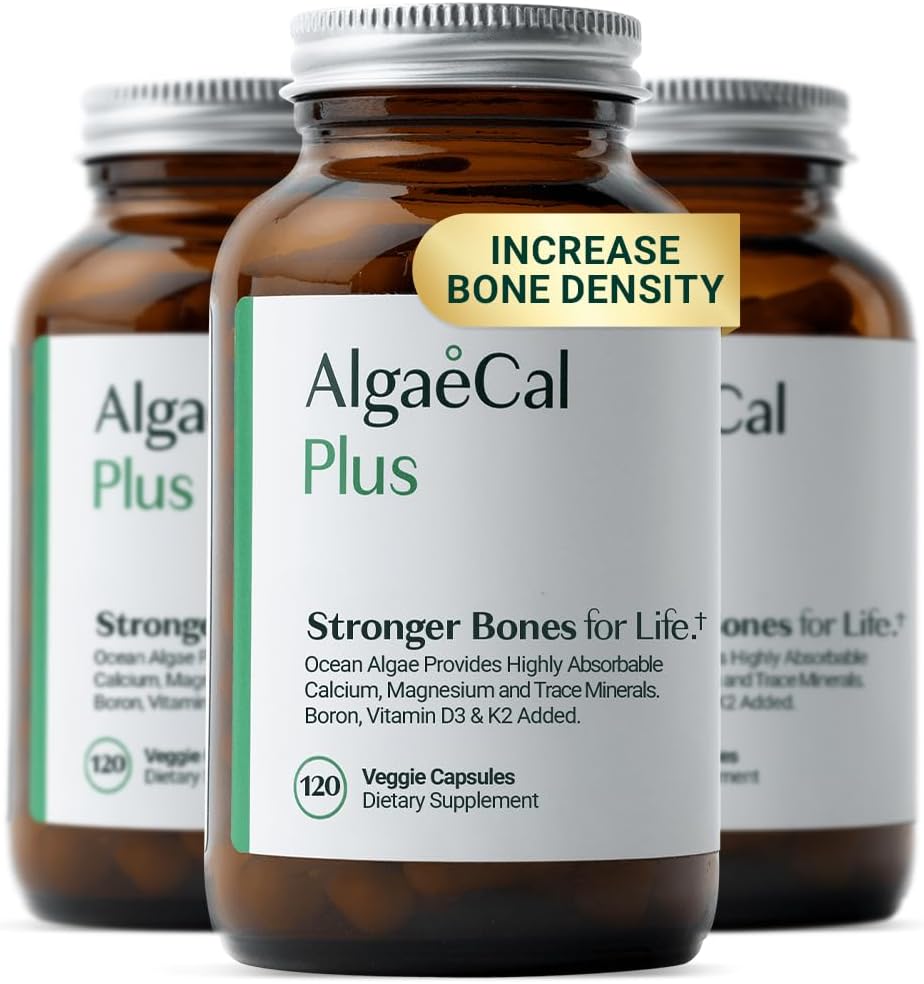 Organic Red Algae Calcium Supplement for Strong Bones & Health
