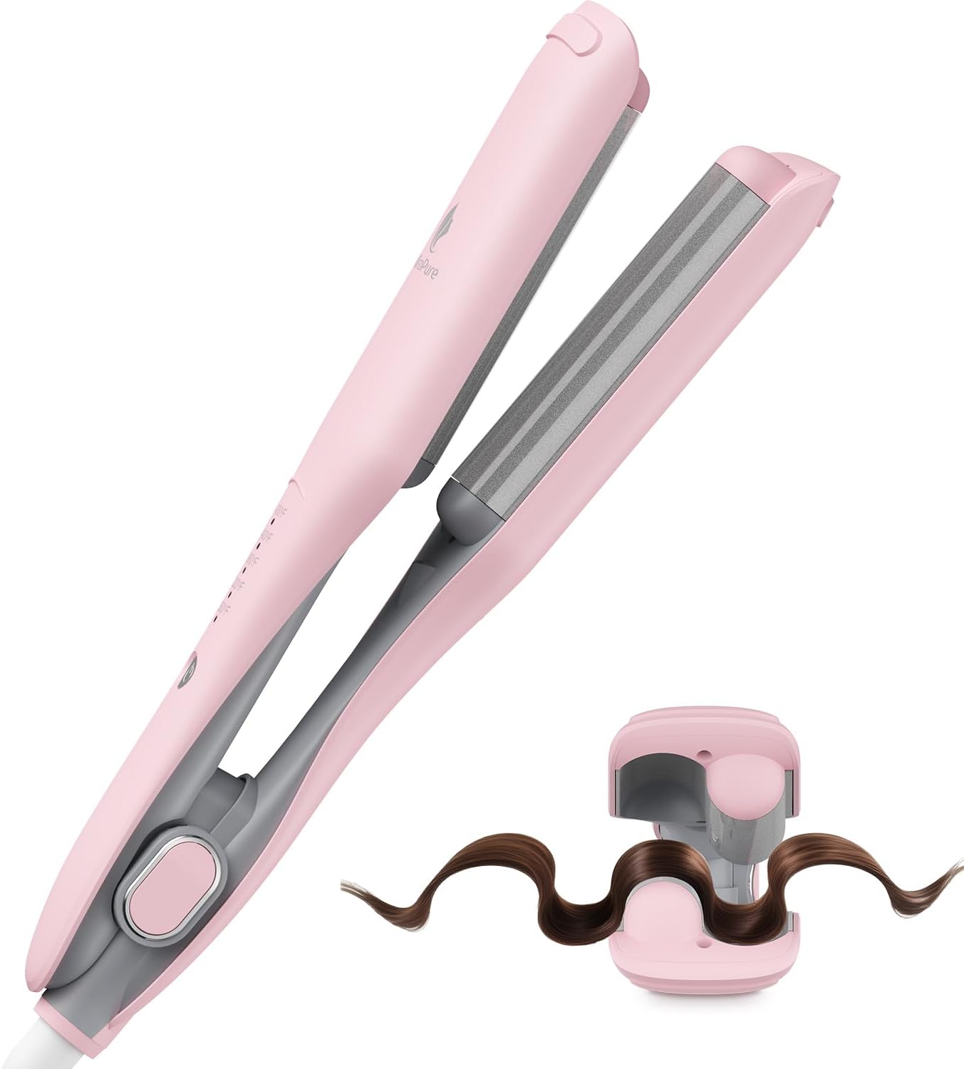 MiroPure Beach Waves Curling Wand for Effortless Styling