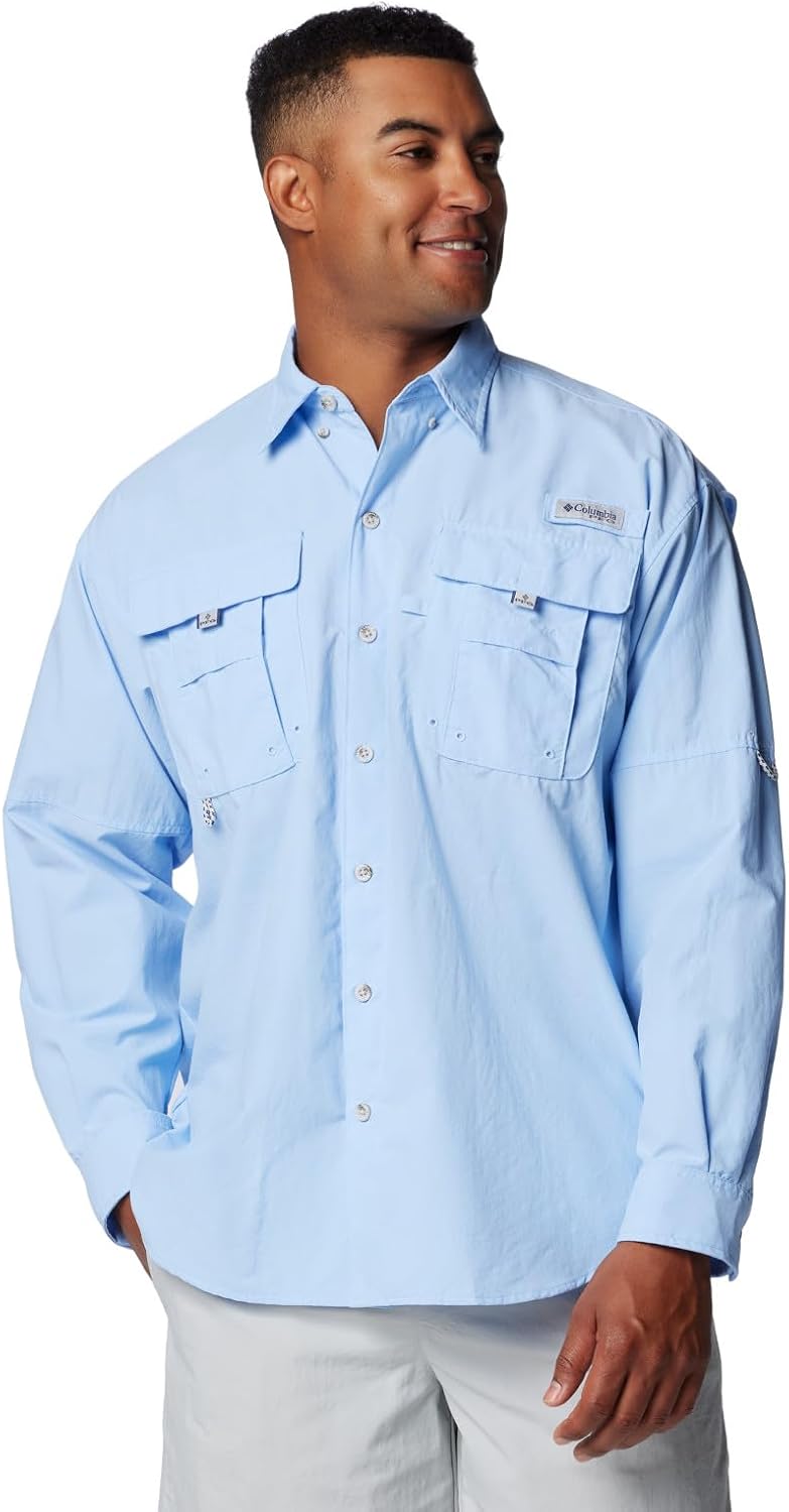 Columbia Men's PFG Bahama II Long Sleeve Shirt for Fishing