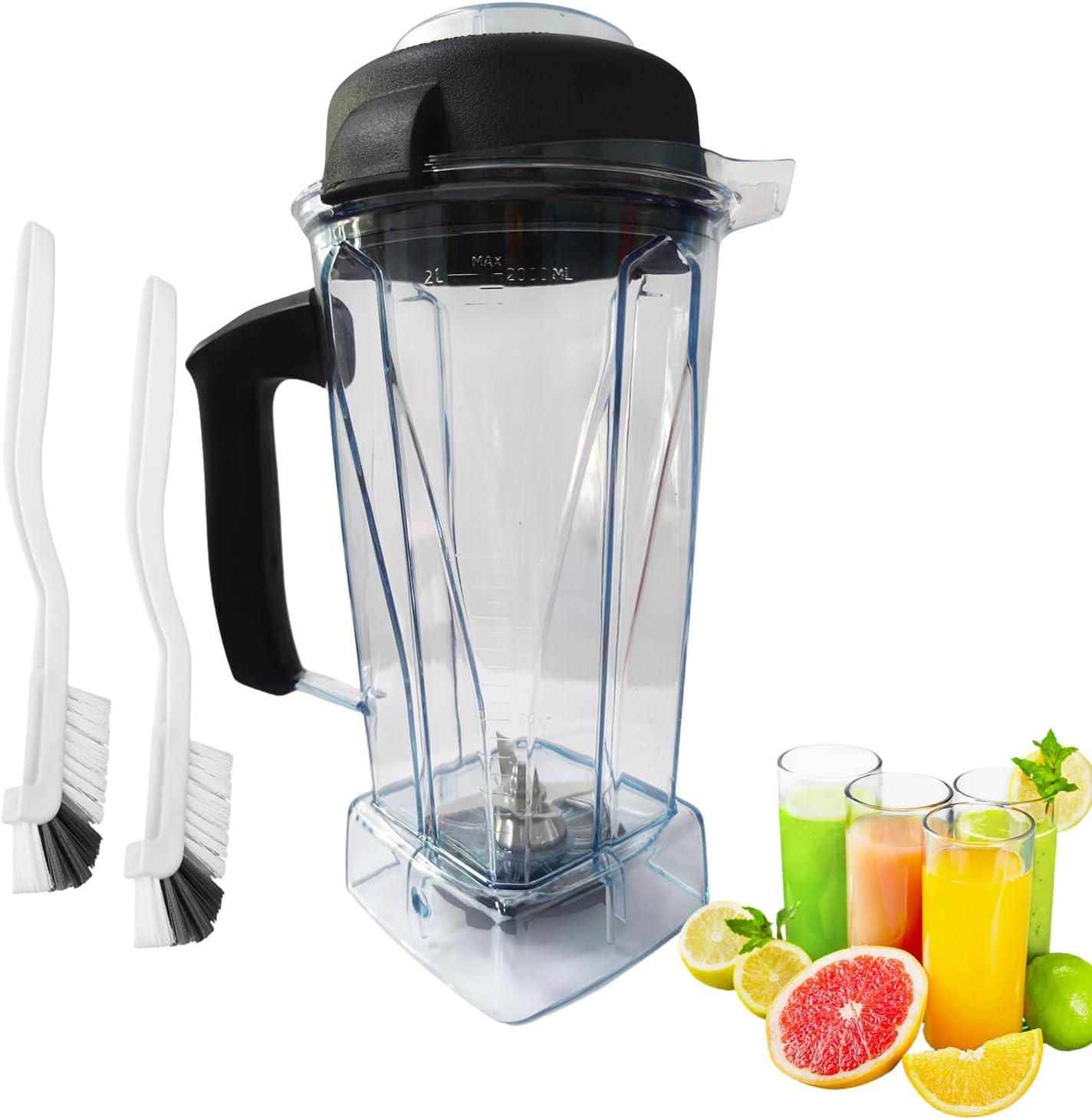 64oz Vitamix Blender Pitcher Upgrade + 2 Brushes