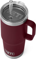 YETI Rambler 25 oz Straw Mug - Long Ice Retention and Carry Handle