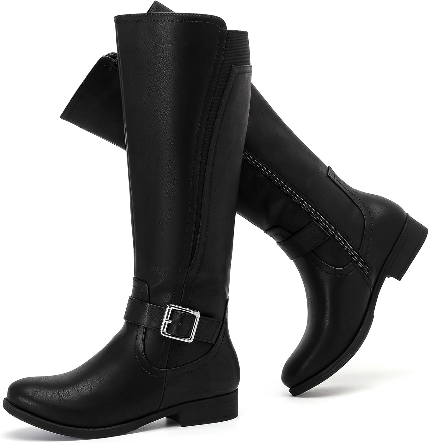Women's Slouchy Knee High Boots for Comfortable Wide Calf Fit