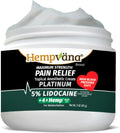 Hempvana Platinum 5% Lidocaine Relief Cream - Maximum Strength