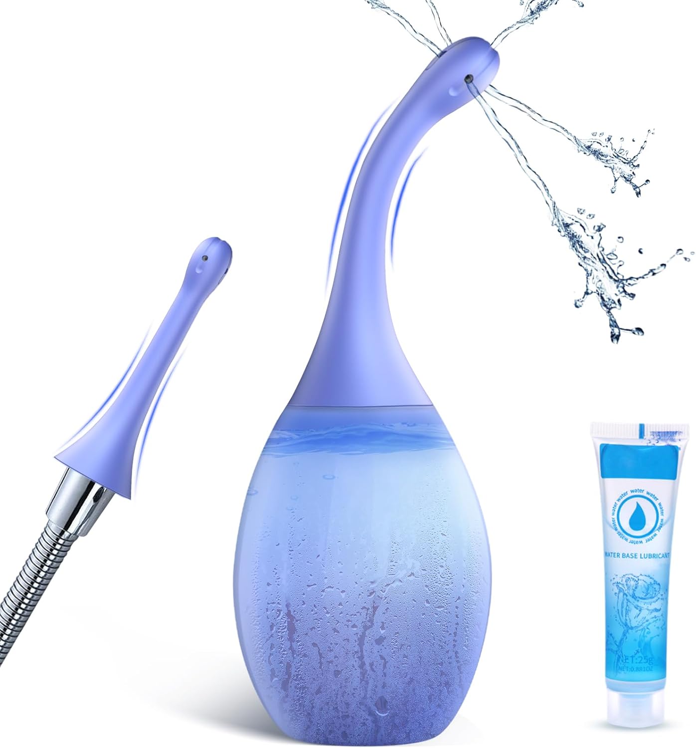 Bendable Silicone Enema Bulb Kit for Ultimate Cleanse