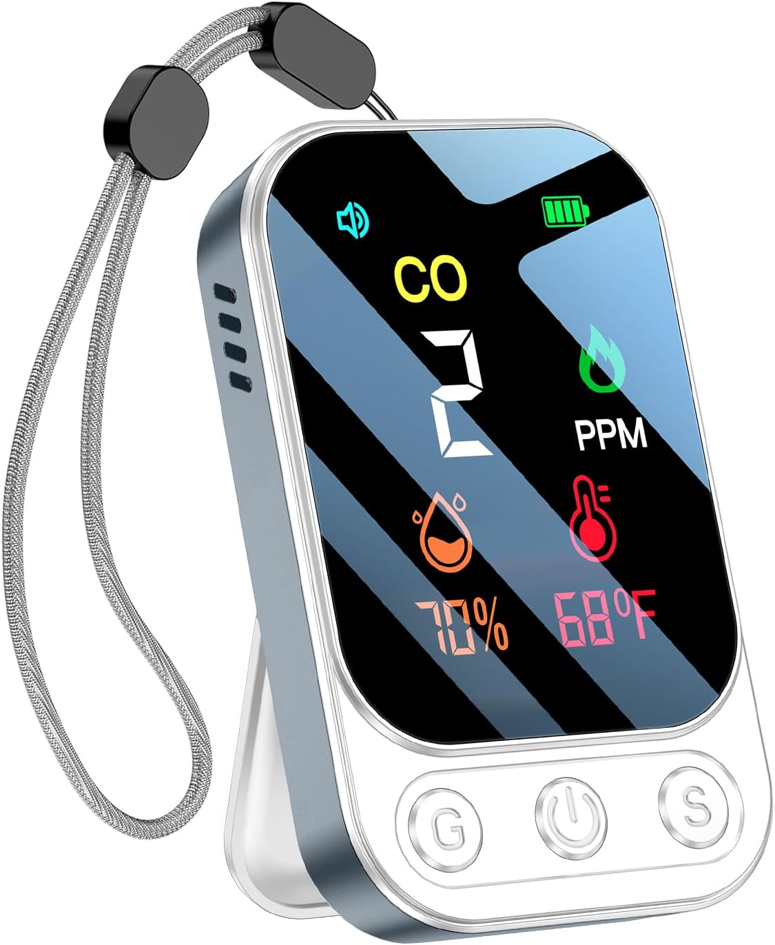 Portable Carbon Monoxide Detectors for Home and Outdoor Use