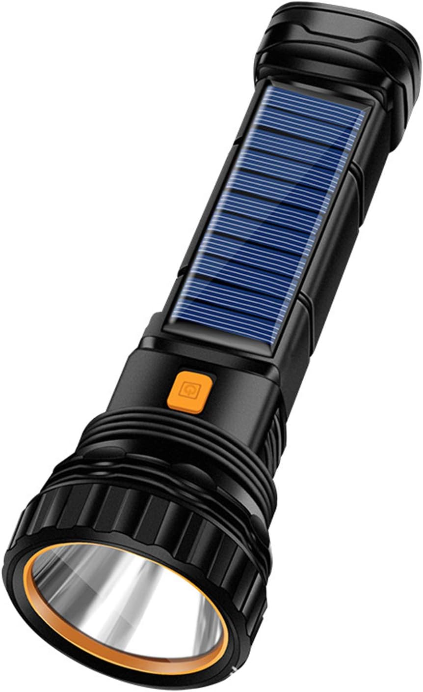1000 Lumens Solar LED Flashlight - Fast Charging