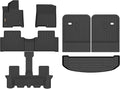 Binmotor All Weather Floor Mats Cargo Liner Custom Set for Kia Sorento
