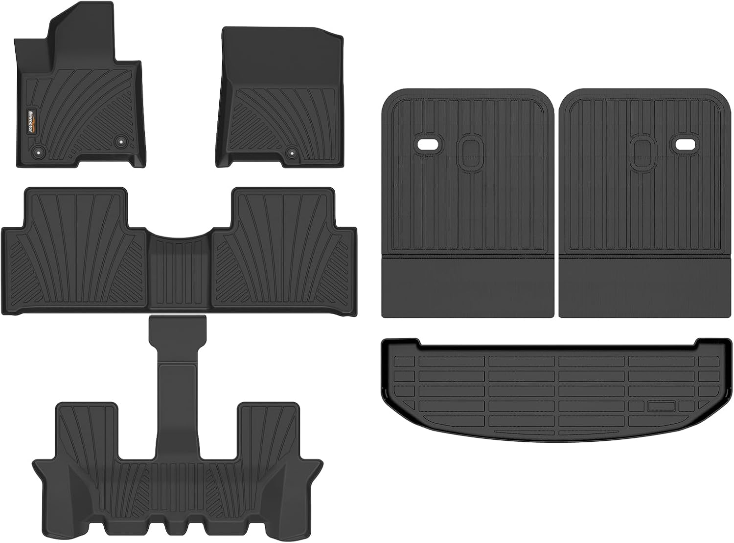 Custom Fit All Weather Floor Mats for Kia Sorento 2021-2026