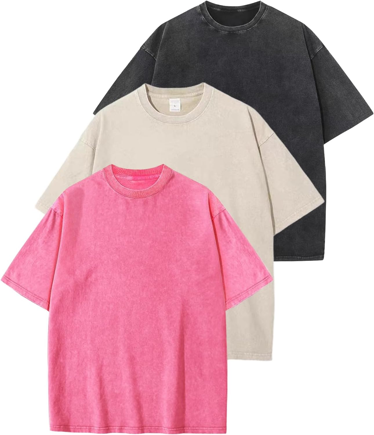 Oversized Vintage Tee for Men - Casual Streetwear Essential