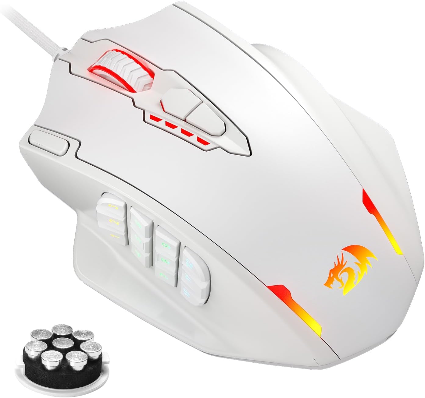 Redragon M908 Impact RGB LED MMO Gaming Mouse Review