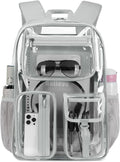 Heavy Duty Clear Backpack for Sports and Travel Events