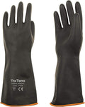 Heavy Duty Latex Gloves 14in - Chemical, Tear Resistant Pair