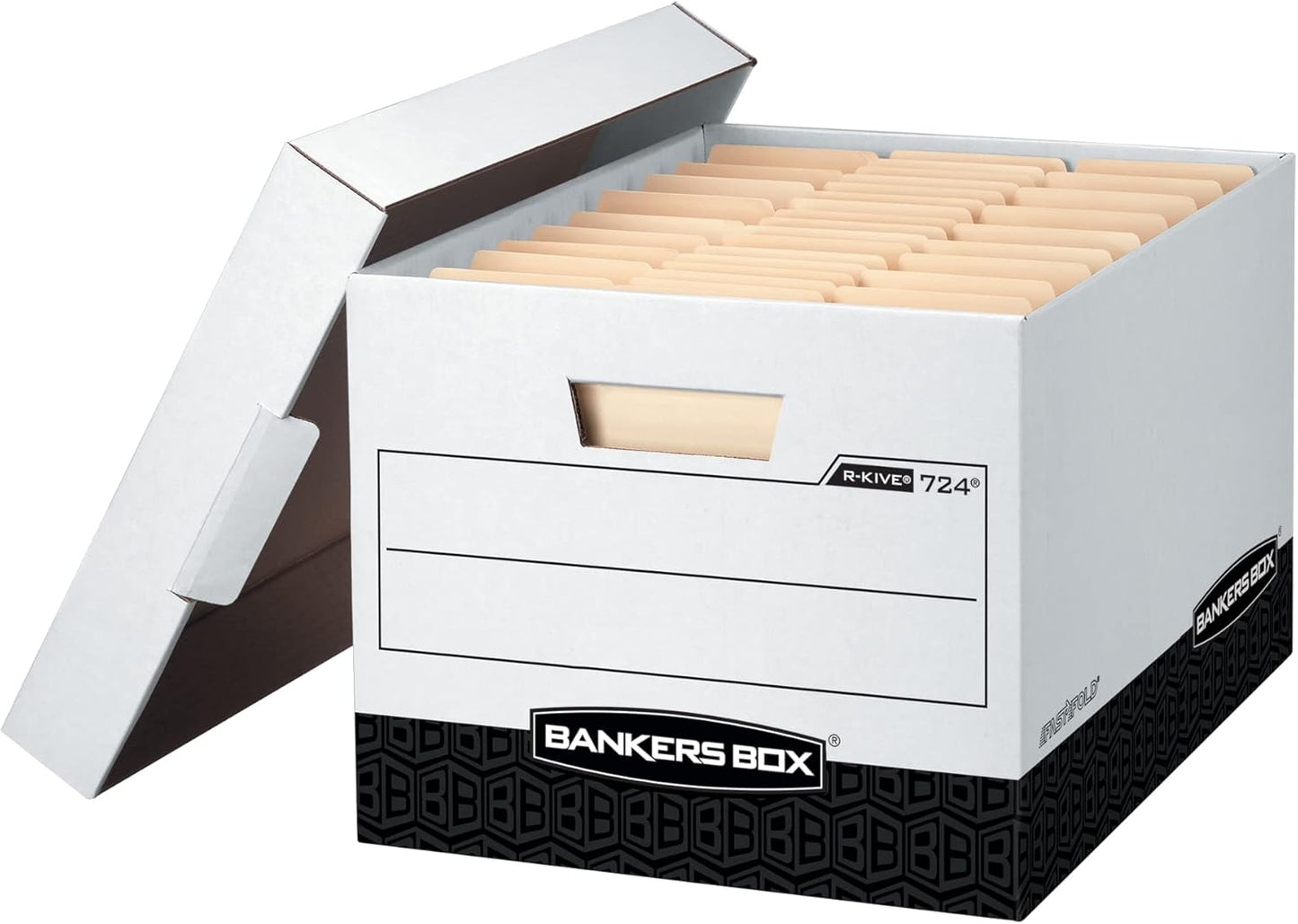 Bankers Box Heavy Duty File Storage Boxes for Secure Organization