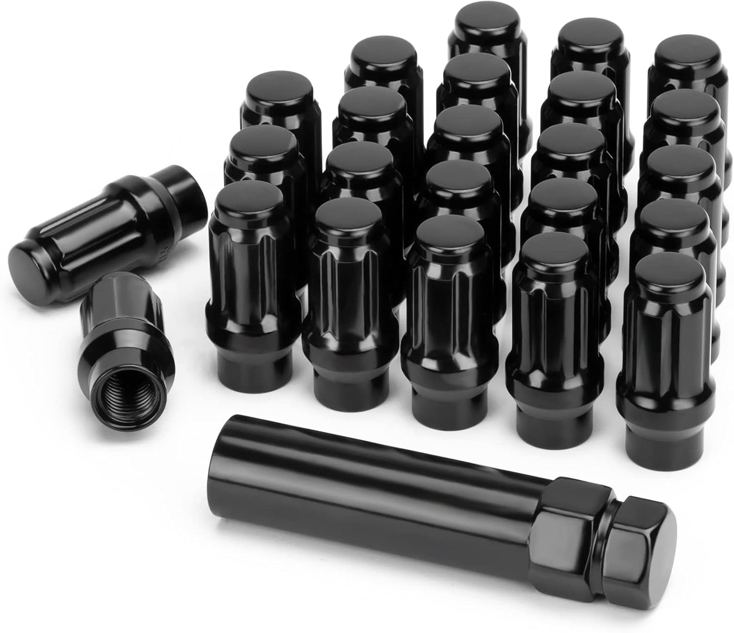 KSP M12x1.5 Extended Lug Nuts for Aftermarket Wheels - 24PCS