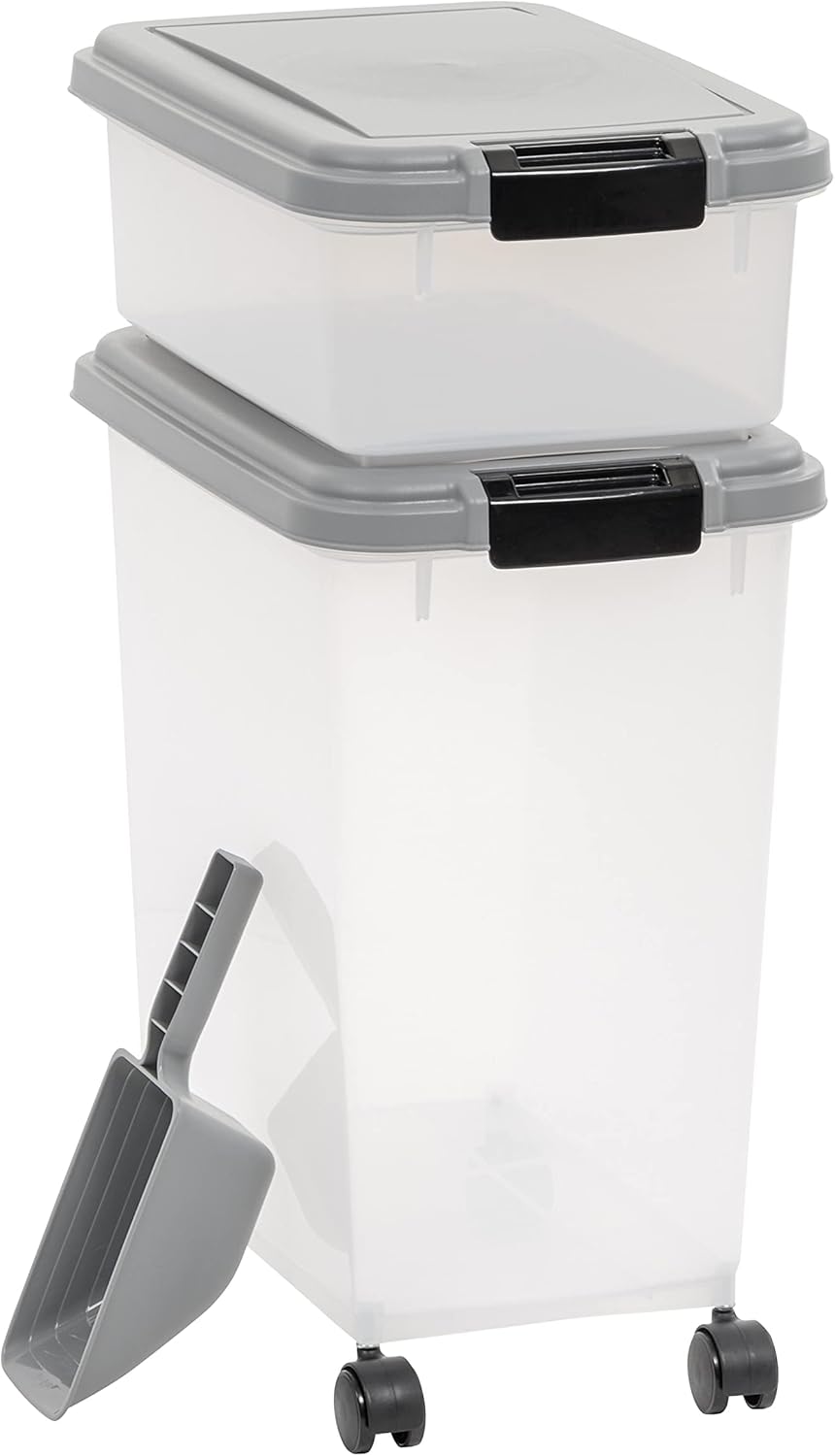 Airtight Dog Food Storage Container Combo for Freshness