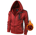 OHSNMAKSL Men's Fleece Hoodies - Cozy Winter Jacket for Cold Days