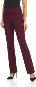 Rekucci Women's Secret Figure Pull-On Knit Bootcut Pant (Style 48BW)