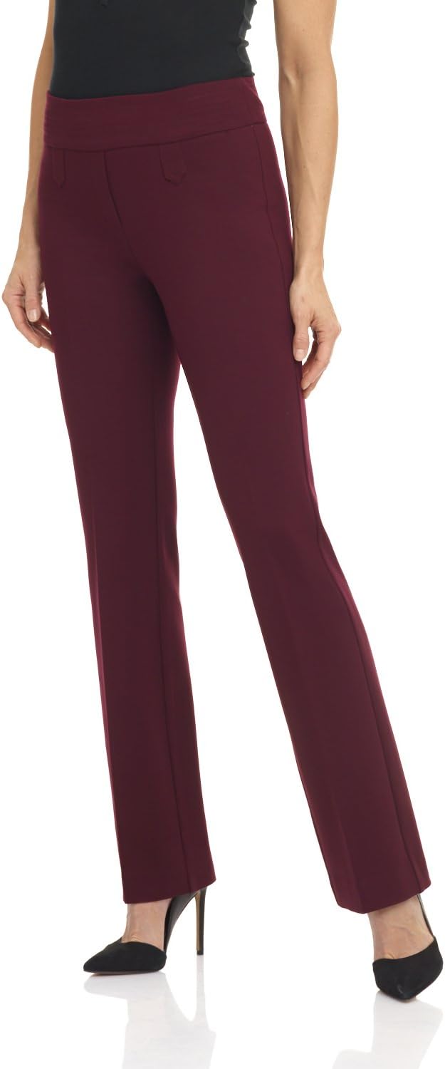 Rekucci Women's Secret Figure Bootcut Pant with Tummy Control