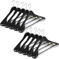 TOPIA HANGER Wide Shoulder Wooden Hangers for Elegant Closets