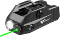 VOTATU G2L-G Pistol Light Laser Combo - Compact 1000 Lumen Unit