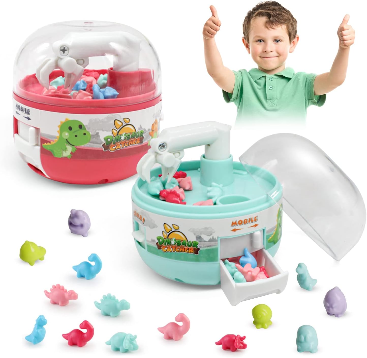 Uszeoka Mini Claw Machine 2 Pack - Fun Learning Toy!
