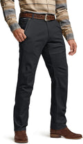 CQR Men's Motion Utility Casual Pants - Durable, Stretch Work Pants