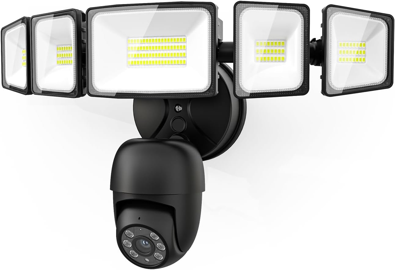 iMaihom Floodlight Camera Outdoor Wired with 2K QHD Resolution