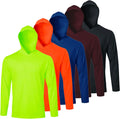 Men UPF 50+ Sun Protection Hoodie Long Sleeve T Shirts (Style CNYN)