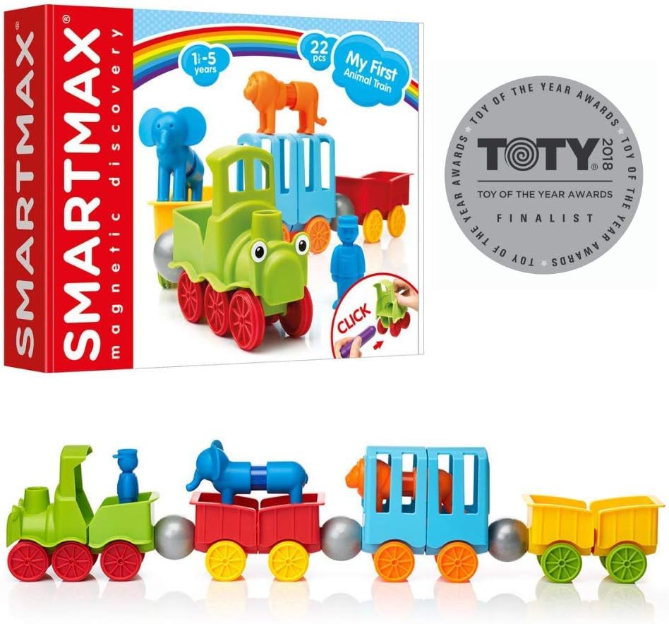 SmartMax My First Animal Train STEM Magnetic Discovery Play Set